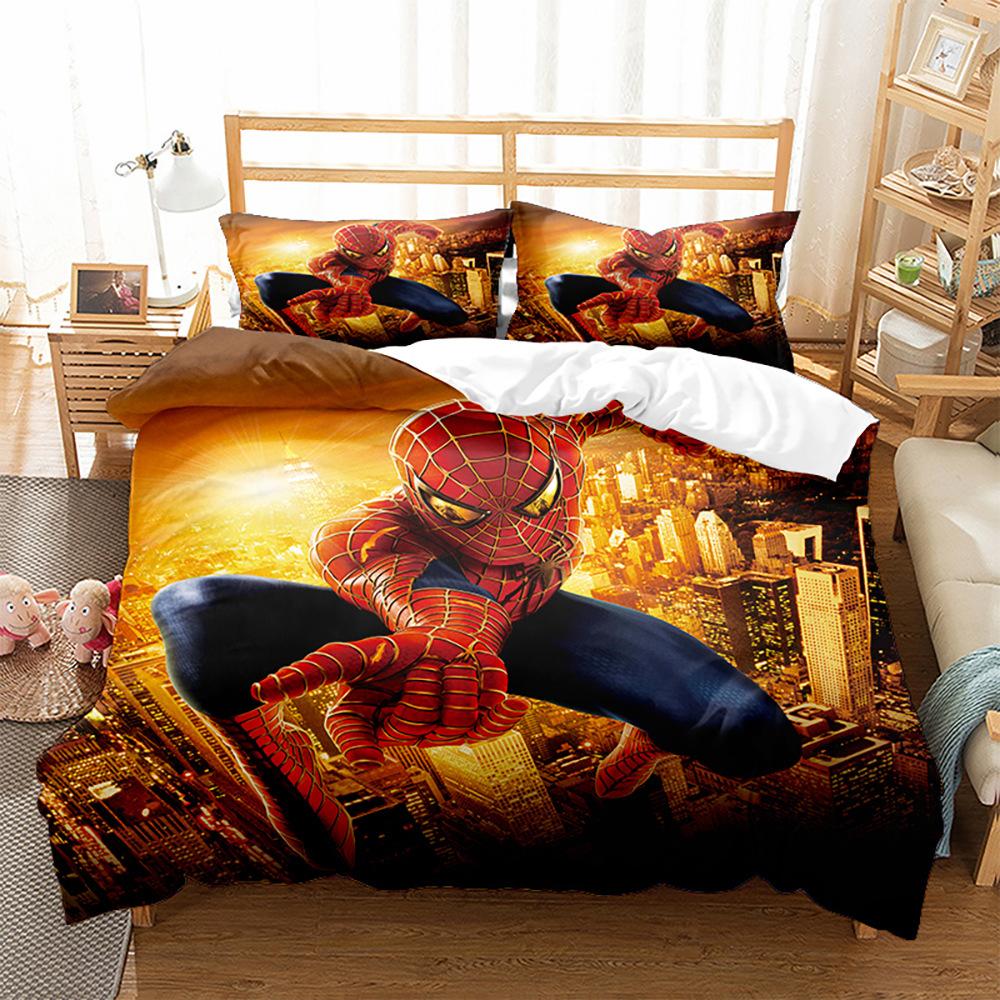 Three-Piece 3D Digital Printing Bedding Kit