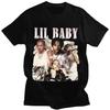 Hip Hop Rapper Lil Baby T Vintage Graphic Tee Oversized Cotton Short Sleeve T-shirts Streetwear Harajuku 80123