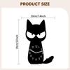 Cat Clock Decorative Animal Silent Modern Cartoon Compact Acrylic Home Decoration Ornament for