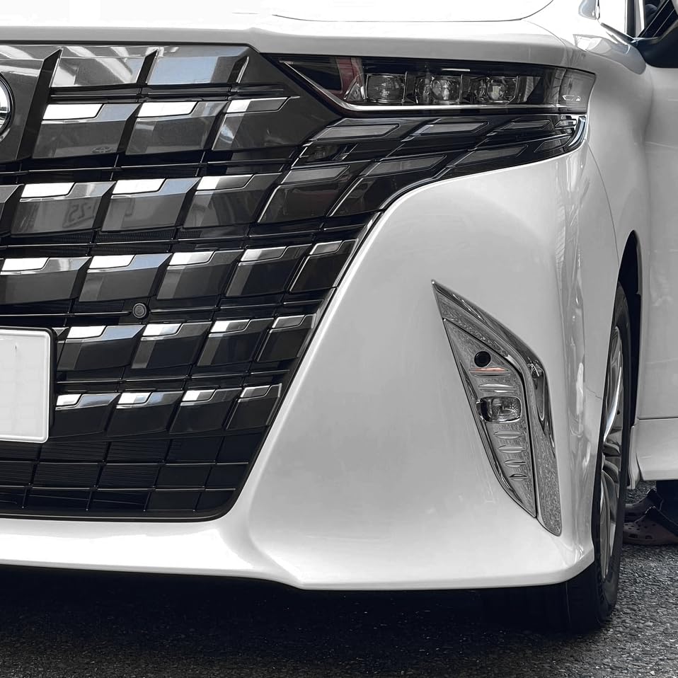 CGP Chrome Front Fog Cover Garnish for Toyota Alphard 40 Series (CGP-HW05-T13804A)