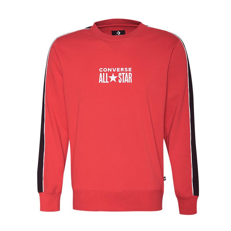 Converse Sweatshirts Men s Red Crew Neck Moderate Other 10018257-A02 M