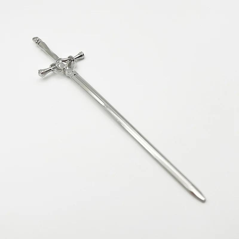 New Punk Metal Sword Hairpin Chinese Simple Hair Sticks for Women Diy Hairstyle Design Tools Accessories Dropshipping