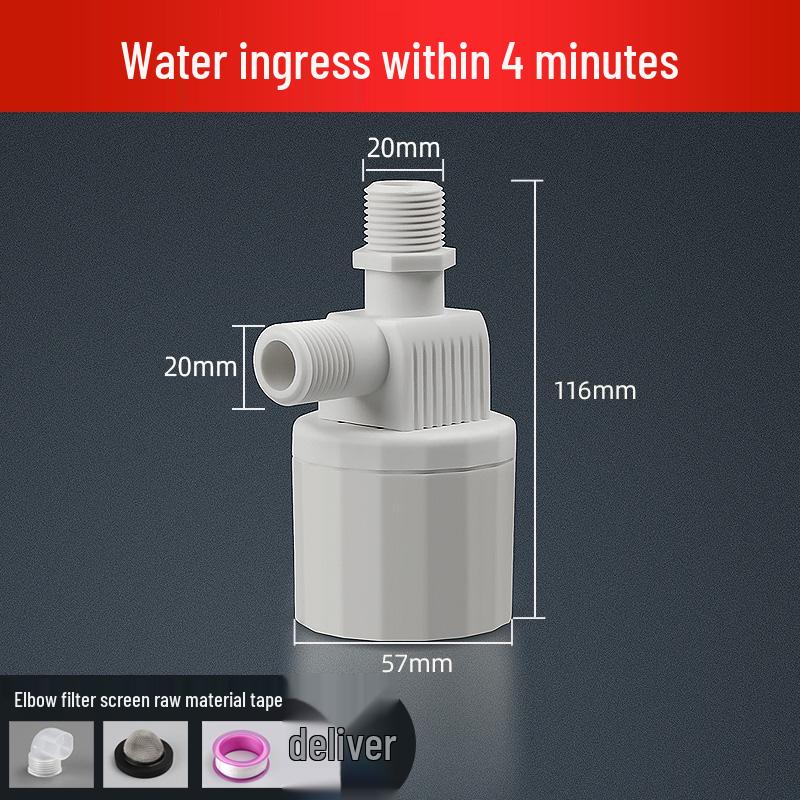 

Automatic Float Valve Water Level Controller for Tanks