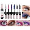 Bunte Wimperntusche, natürliche Locken, lang und dick, wasserfest und schweißfest, umwerfende Wimperntusche, kosmetisches Weinflaschen-Design