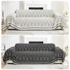 Geometric Chenille Sofa Towel Four Seasons All-Inclusive Sofa Cover Dust Cover Living Room Straight Row Sofa One Piece Cover Cloth