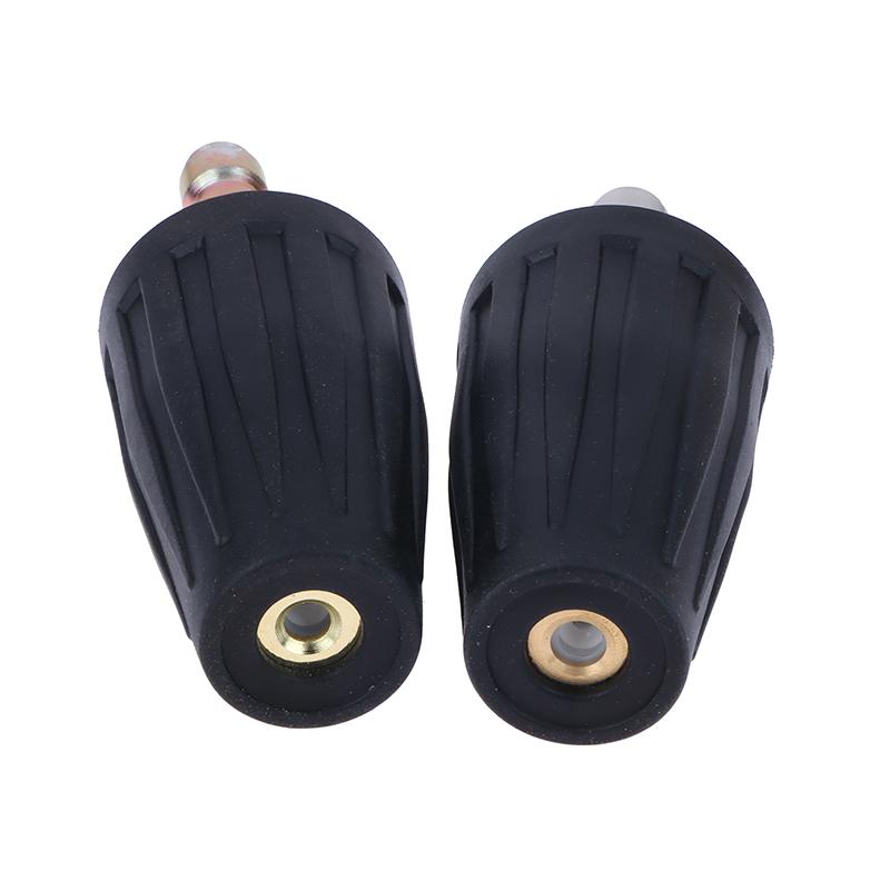 1 bucă vârfuri de spălat cu presiune turbo duză cu pulverizare rotativă la 360° duză turbo 4000 PSI cu conector rapid de 1/4 inch pentru