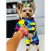 Pet Dog Jumpsuit Thicken Warm Winter Dog Clothes for Small Dogs Cats Chihuahua Jacket Yorkie Shih Tzu Down Coat Poodle Outfits