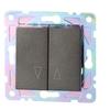 Shutter switch, black, ONNLINE GAMA