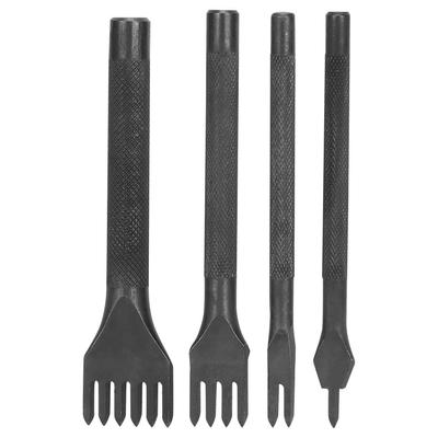 Leather Craft Tool Hole Punches 1246 Tooth DIY Punch Leather Suture Round Punch for Beginner