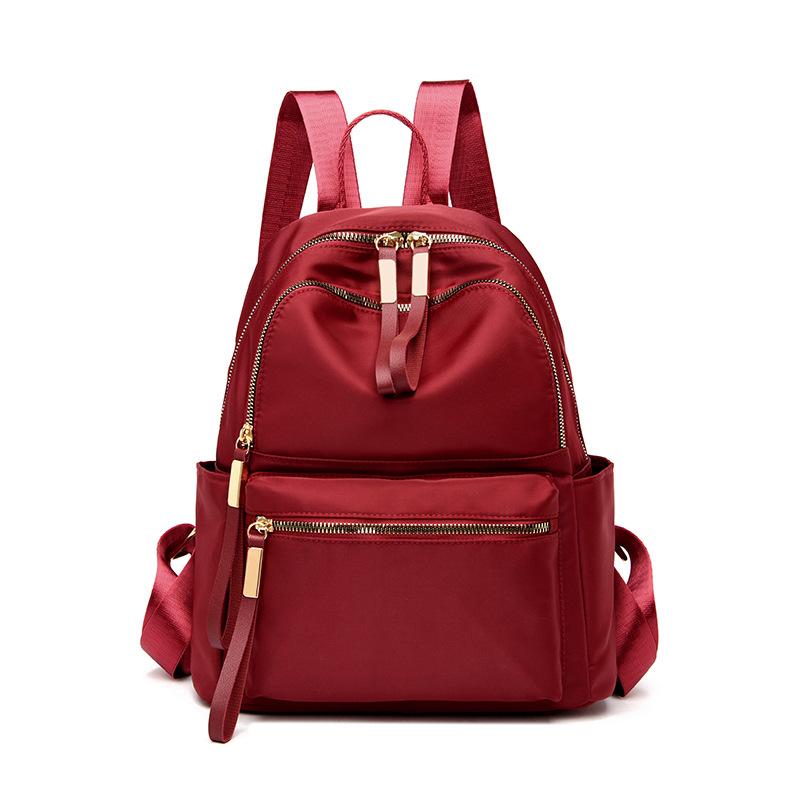 Women'S Backpack Trendy Versatile Fashion Oxford Cloth Backpack Leisure Travel Women'S Small Backpack