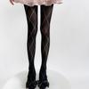 Fashion Elegant Hollowout Argyle Pattern Women's Spring Tights Slimming Leggings Opaque Pantyhose Stockings Hosiery
