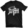 DEATH New Logo (White On Black) T-Shirt NEW! Relapse Records TS4156 Unisex T-Shirt