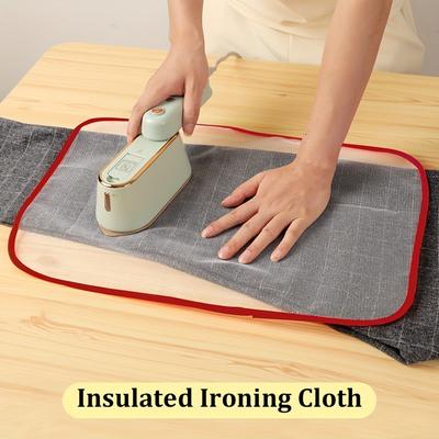 Ironing Accessories Protective Cloth - Heat-Resistant Pressing Mesh Pad, Garment Protector for Home Use, No Electricity Needed