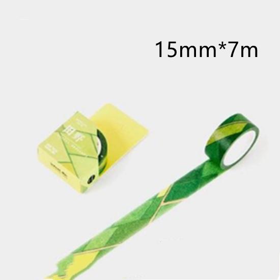 Beautiful Wash Tape Flower Plant Japanese Masking Adhesive Tape Decors Scrap Booking Sticker Label