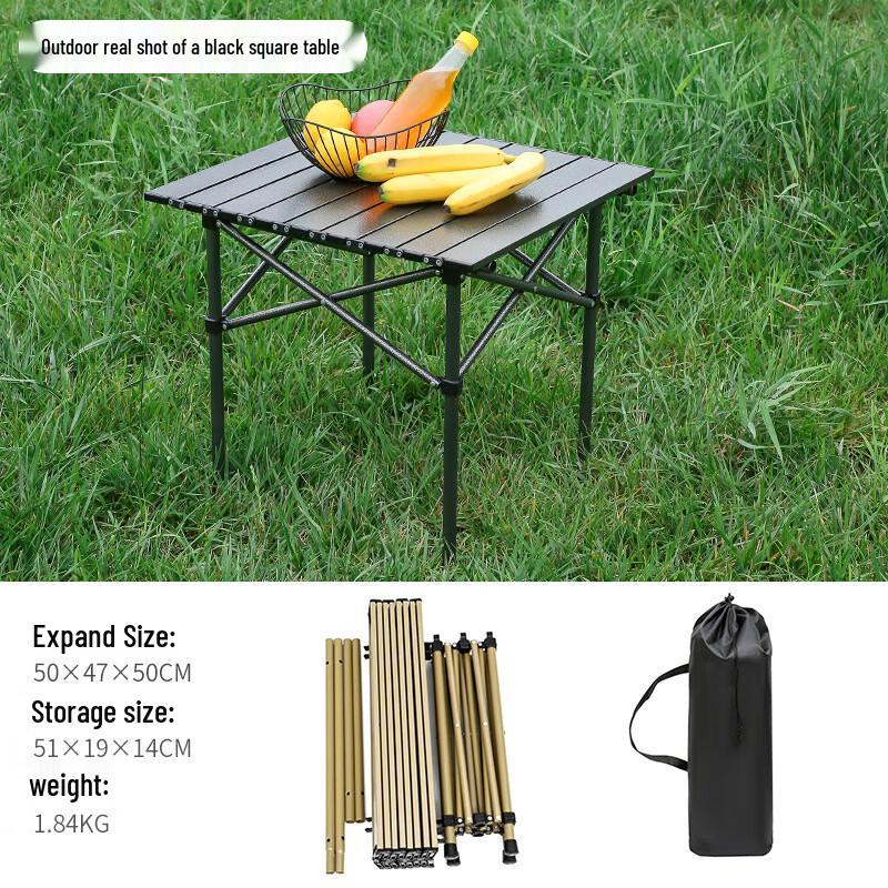 Carbon Steel Outdoor Camping Folding Table