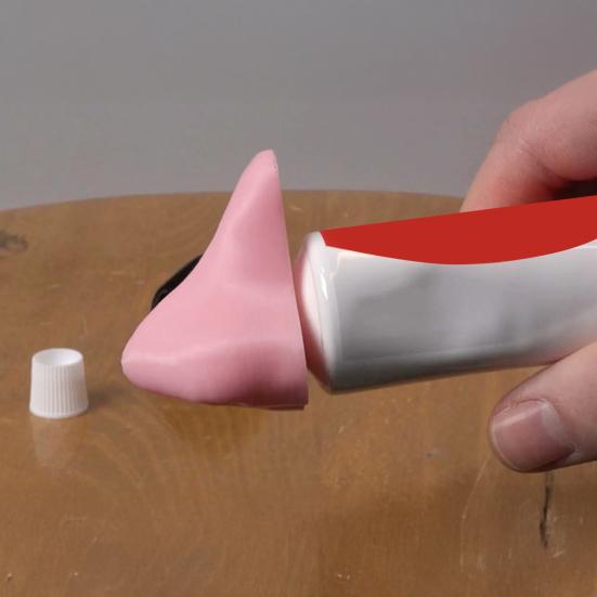 Nosa Nakrętka na Pastę do Zębów Śmieszny Dozownik do Pasty do Zębów Zwierzę 3D Drukowany Kształt Nosa Nakładka na Pastę do Zębów Prezent Gag dla Przyjaciół Rodziny