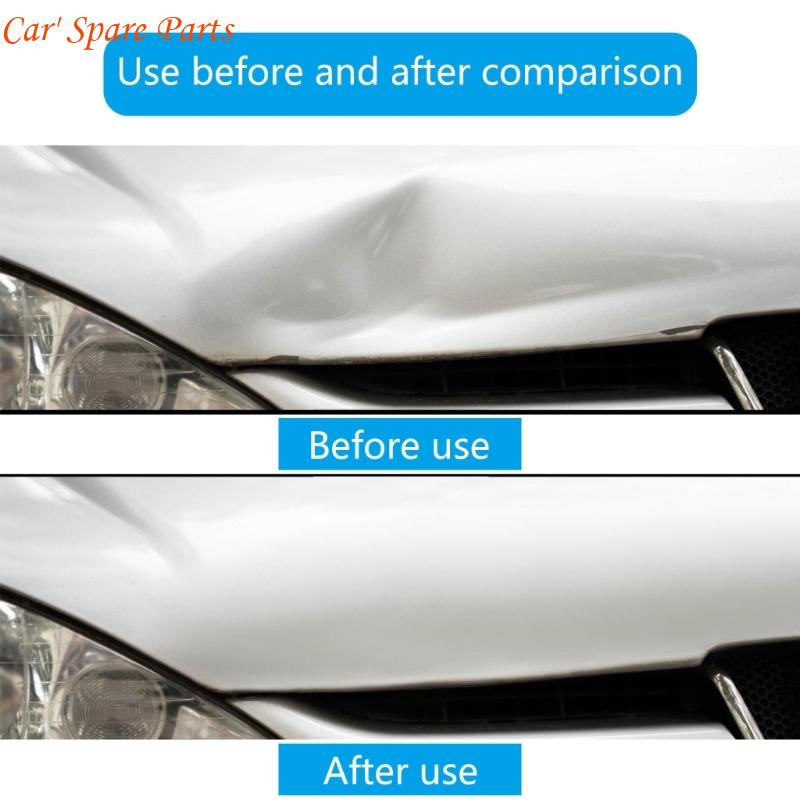 Y4UA 5pc Professional Dent Repair Rod Hook Removal Tool Door Dent Repair Tool Anti Slip Handle Car Dent Repair Hook