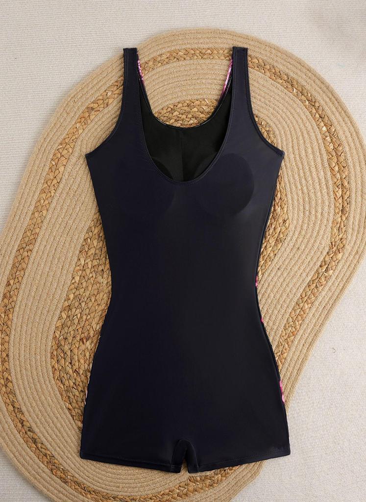2026 Damen Einteiler Boyleg Sportlicher Strand Badeanzug - Europäischer & Amerikanischer Stil