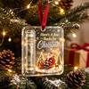 Festive Cash Storage Pendant Retro Christmas Holder Pendant Money Tree Decoration Transparent Acrylic Gift Tag Holiday Hanging Ornament with
