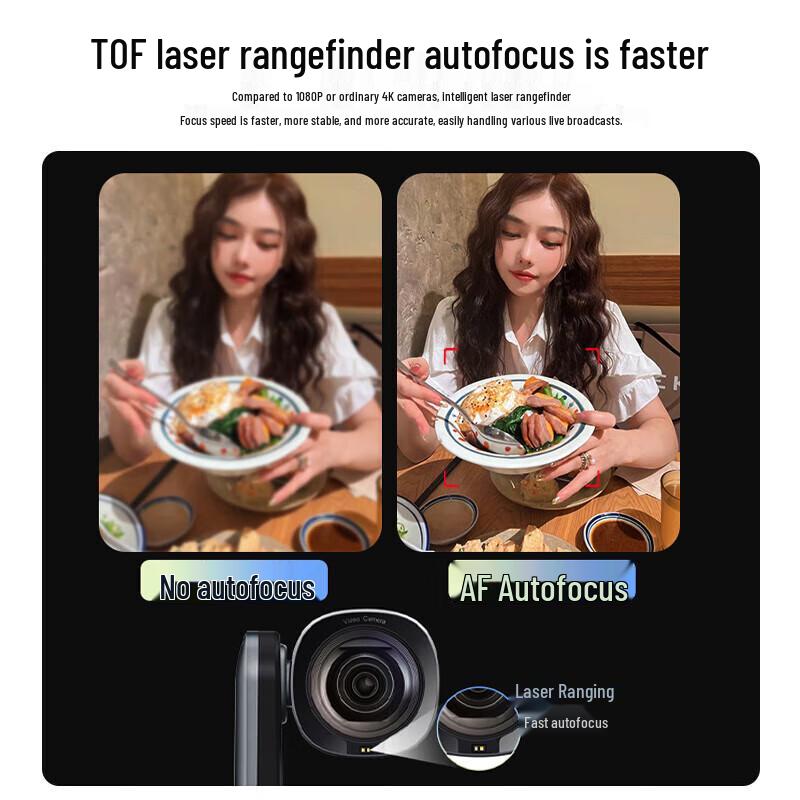 JiaShiYing 4K Live Streaming Camera with Zoom