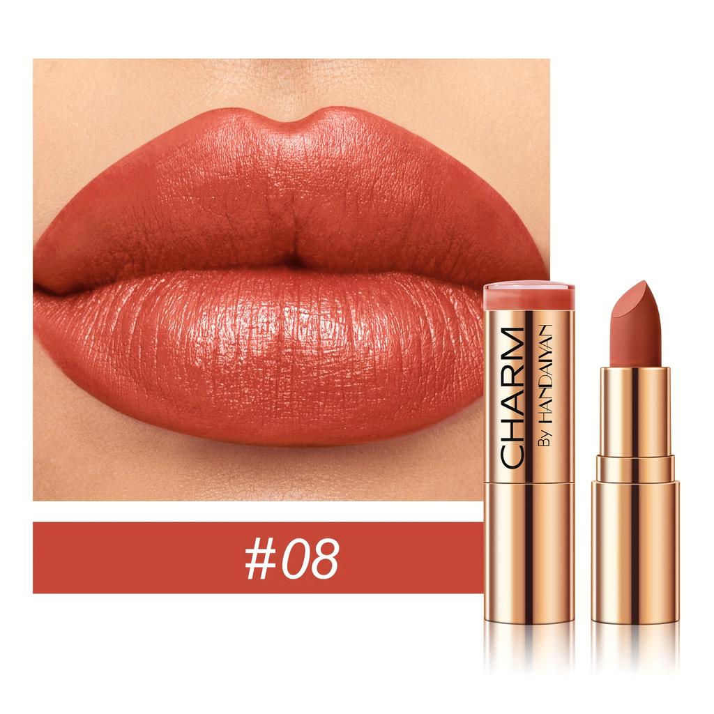 1pc Hydrating Lipstick - High-Shine Glossy Lip Gloss with Moisturizing Formula, Waterproof Non-Drying Lip Color, Soft Y Plumping Finish Lipstick