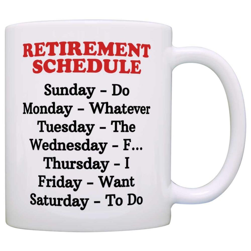 Programma di Pensionamento Tazze da Caffè in Ceramica Tazze per l'Acqua