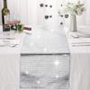 Sequin Table Cover Mirror Design Tablecloth Party Supplies Disco Table Runner  Wedding