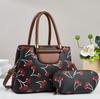 Trendy Fashionable Print Women's Bags Versatile Casual Tote Bags Essential 2Piece Set Handbags for Large-capacity Commuting Bags