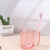 Transparent Washing Cup Portable Toothbrush Cup Bathroom Accessories Mouthwash Cup  Travel