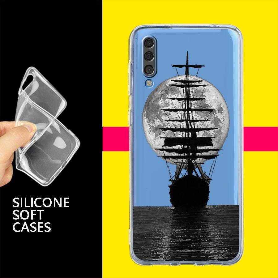 Funny Sun Moon Angel Eyes Phone Case For Samsung Galaxy A12 A32 4G A50 A70 A20E A20S A10S A22 A30 A40 A52 A72 5G A02S A04S Cover