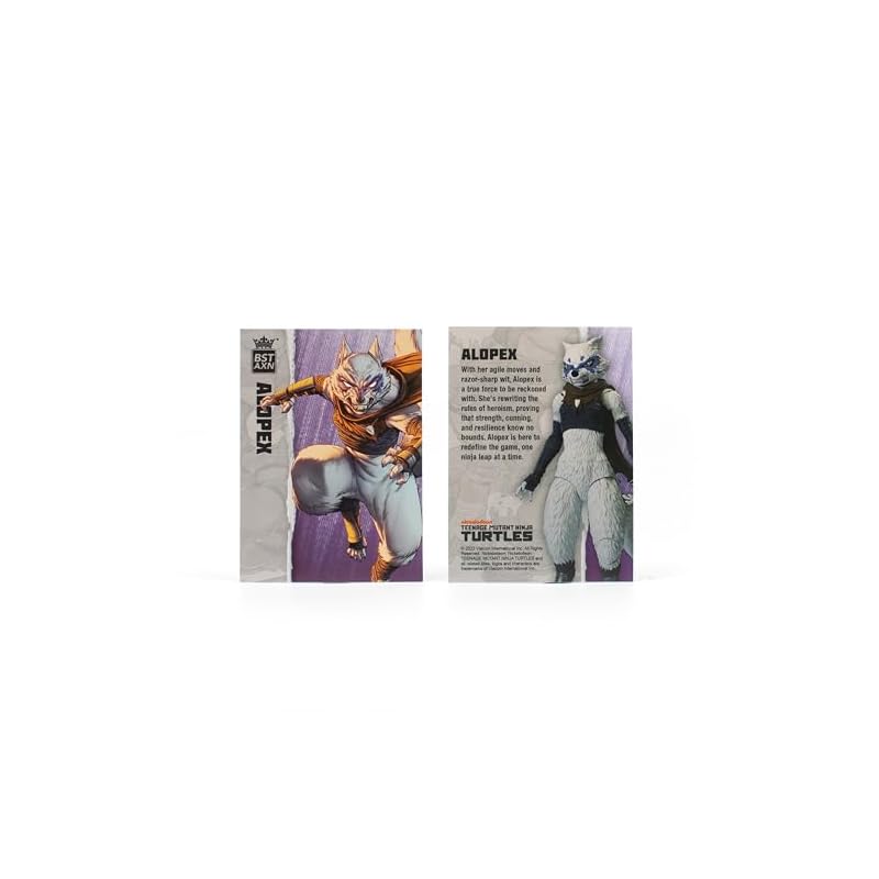 Teenage Mutant Ninja Turtles BST AXN IDW Inspired Alopex 5-inch Action Figure