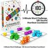 Fast-Paced Scrambled Dice Word Game Brain Exercise Party Game  for Family & Friends
