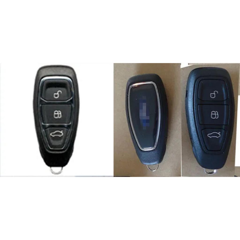 Lesklá černá Barva Ochranné Pouzdro na Bezkontaktní Klíč Pro Ford Focus Kuga C-Max Mondeo Fiesta