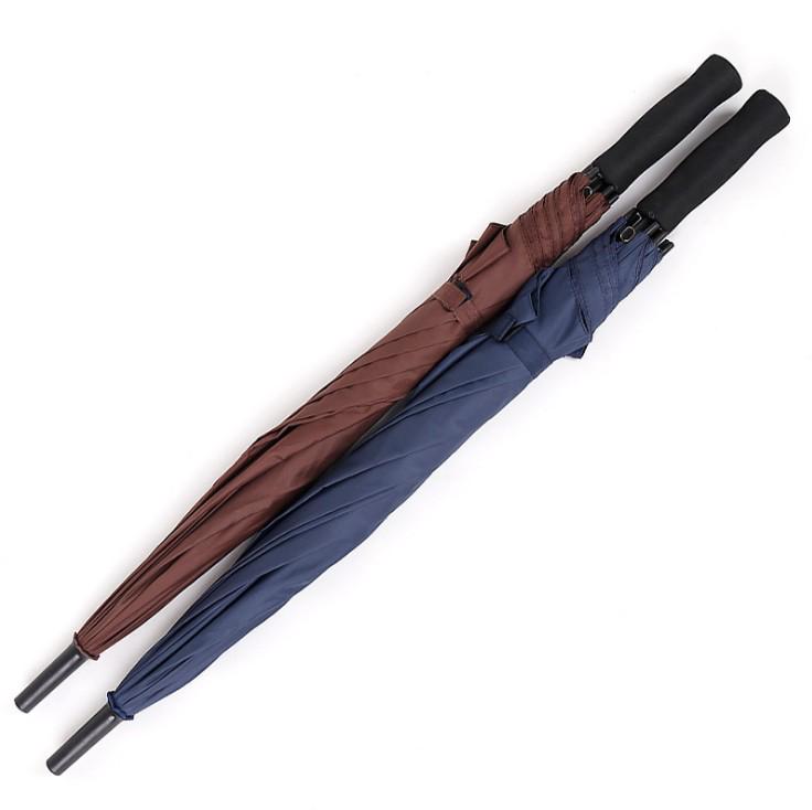 Manufacturer's simple umbrella, 8-bone plain color high-end straight umbrella, gift umbrella printing LOGO
