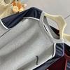 Felpa da Donna Cotone Oversize Larga Girocollo Casual Pullover Manica Lunga Felpa Invernale Top