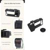 Action Camera Cage Handle Grip and Protective Lens Cover for Action 6 Comfortable Handheld Shootings