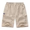 Middle-aged Loose Pants Shorts Men's Five-point Pants Summer Thin Middle-aged and Elderly Casual Pants Men's Straight Pants Summer