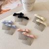 Sweet Ballet Bowtie Hair Comb French Hairpin Girl Barrettes Sidebangs Hair Pin Female Hair Styling Decors