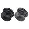 Front/Rear 6in Iron Wheel Hubs Off Road Vehicle Accessories Vibration Reduction Easy Assembly Long Lasting