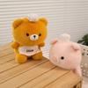 Cute Table with Dolls, Small Animals, Dolls, Plush Toys, Companion Dolls To Comfort Learning To Grab Dolls