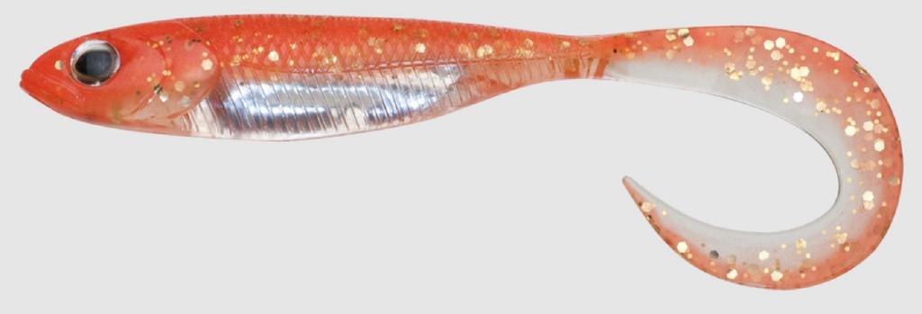 Fish Arrow Soft Lure Flash J Grub SW 4.5 Inch 5 Piece per pack #121 (0073)