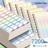 Self-Adhesive Handwritten Label Stickers for Office Classification and Memo Marking