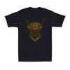 A Highland Cow Drawing Animals Lovers Gift Novelty Men's Short Sleeve T-Shirt