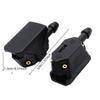 7Pcs/set Car Universal Front Windshield Wiper Nozzle Jet Sprayer Kits Sprinkler Water Fan Spout Cover Washer Outlet Replacement