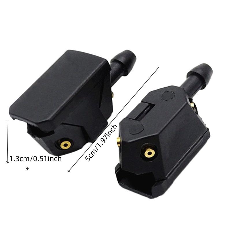 7 Buc/set Kituri Universale Duze Jet Pulverizator Parbriz Față Mașină Duze Stropitoare Apă Tip Evantai Capac Ieșire Spălător Rezervă