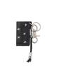 OPENYARD(OY) Star Stud Lighter Case Keyring - Black