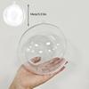 1pc Transparent Plastic Balls for DIY Crafts, 8-20cm, Clear Round Ornament for Home and Festive Decor, Christmas Items