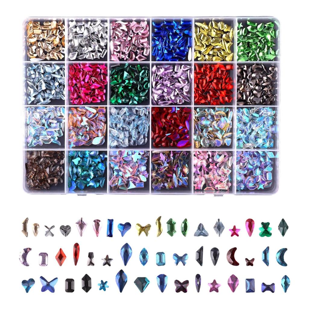 3 Flaskor med 10 ml Lim 40 Färger av Resin Bländande, 3 mm 32000 Stycken För Tillverkning, Bländande Kit med 3 Stycken Lim För Kläder Skor Konstbok Konst