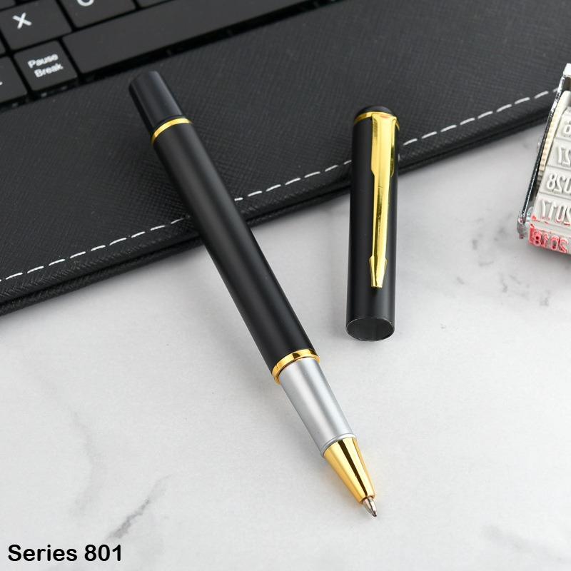 Executive Metal Ballpoint Pen Premium Writing Tool Business Gift Set Smooth Ink Refill Luxury Office School Supplies Stationery
