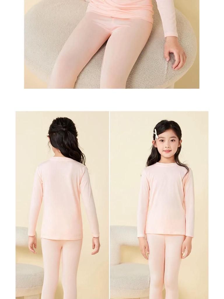 Modal-Schlafanzug und Loungewear-Set für Kinder für Frühling/Herbst - Leichtes Klimaanlagen-Anzug für ältere Kinder